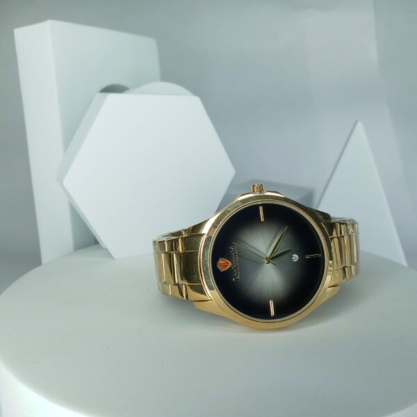 Lookworld RA92 Men's Gold Stainless Steel Analog Quartz Watch