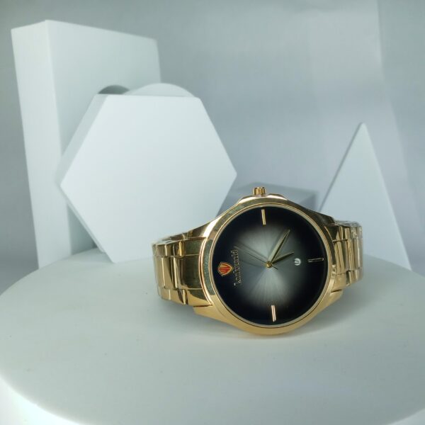 Lookworld RA92 Men's Gold Stainless Steel Analog Quartz Watch