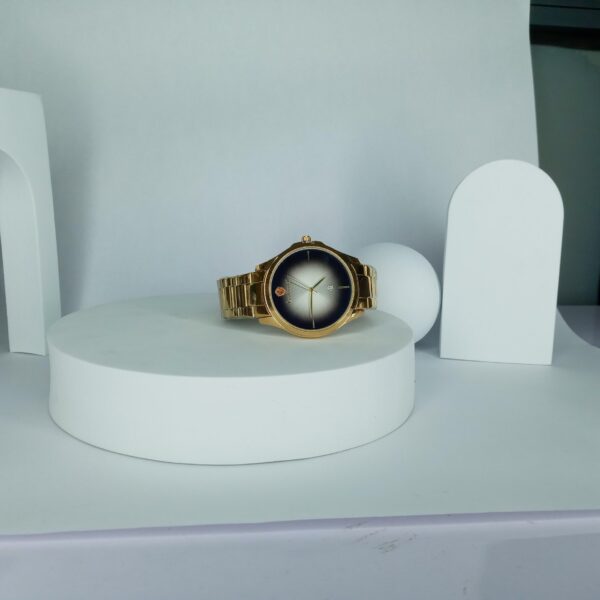 Lookworld RA92 Men's Gold Stainless Steel Analog Quartz Watch