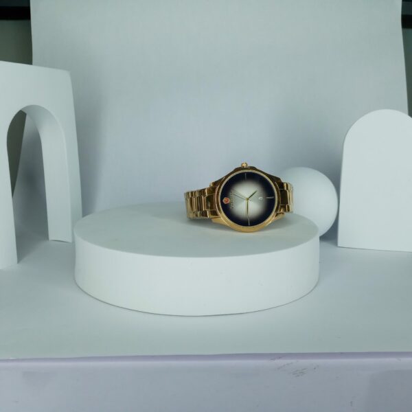 Lookworld RA92 Men's Gold Stainless Steel Analog Quartz Watch