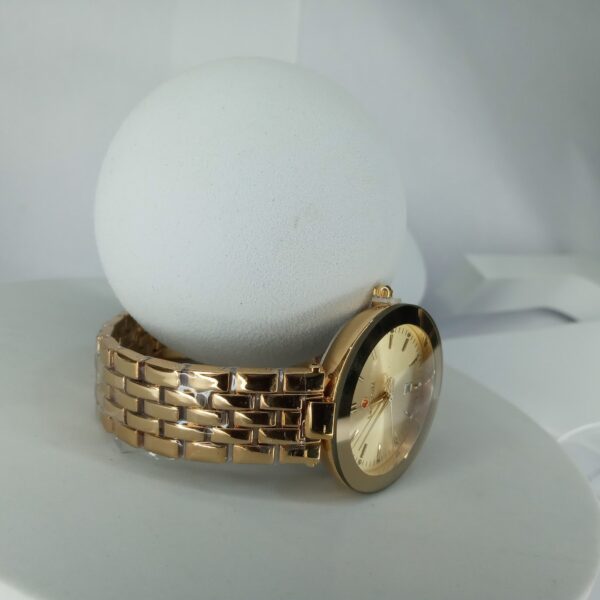 Lookworld Z3312G Men's Gold Stainless Steel Chain Analog Watch with Date