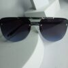 Louis Vuitton Men's Rimless Gold Shield Sunglasses