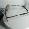 Louis Vuitton Men's Rimless Gold Shield Sunglasses
