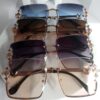 Louis Vuitton Star Side Rimless Square Gold Sunglasses