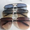 Maybach MB27 Luxury Rimless Square Gradient Unisex Sunglasses