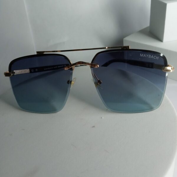 Maybach MB27 Luxury Rimless Square Gradient Unisex Sunglasses