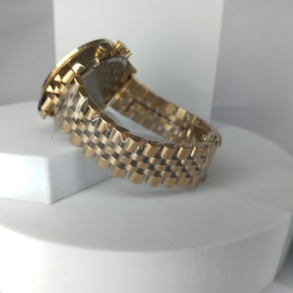 Michael Kors MK6321 Women's Gold Chronograph Watch with Glitter Dial