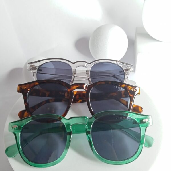 Moscot MS37 Transparent Frame Sunglasses