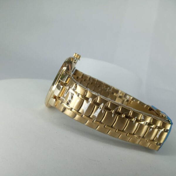 Movado Men's Luxury Gold-Tone Swiss Quartz Stainless Steel Watch with Date