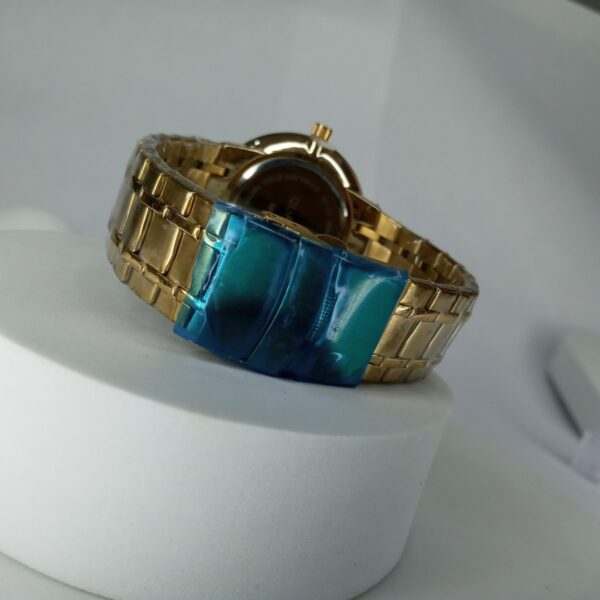 Movado Men's Luxury Gold-Tone Swiss Quartz Stainless Steel Watch with Date