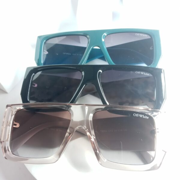 Off-White OW38 Premium Black Unisex Square Fashion Sunglasses