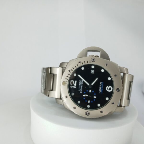 Panerai Luminor Submersible Carbotech Men's Automatic Titanium Bracelet Watch