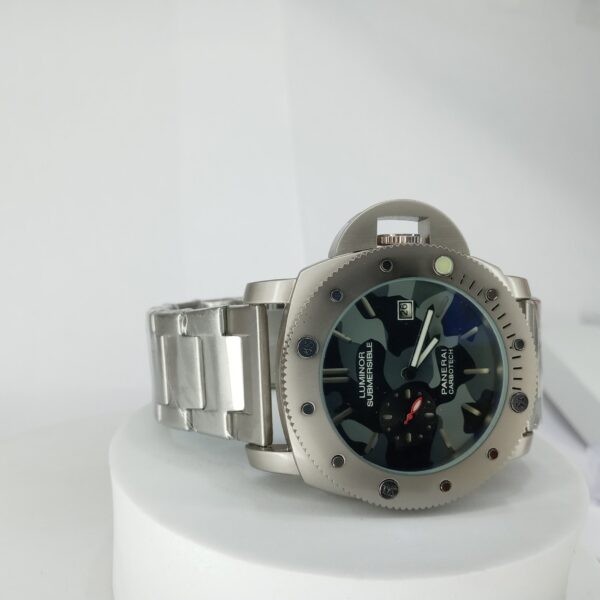 Panerai Luminor Submersible Carbotech Men's Automatic Titanium Bracelet Watch
