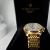 Patek Philippe Geneve Gold Chronograph Moon Phase Men's Watch