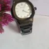 Patek Philippe Nautilus Style Men's Black Quartz Chain Watch with Date