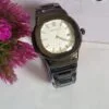 Patek Philippe Nautilus Style Men's Black Quartz Chain Watch with Date