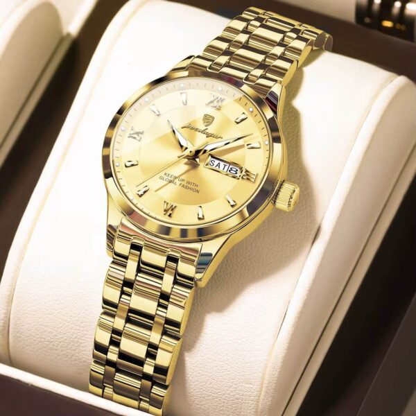 Poedagar A24 Stainless Steel Women's Business Watch