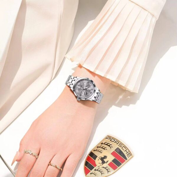 Poedagar A24 Stainless Steel Women's Business Watch