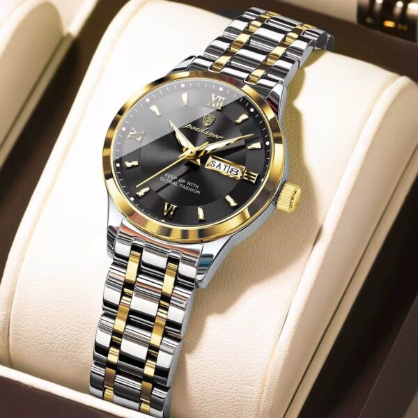 Poedagar A24 Stainless Steel Women's Business Watch