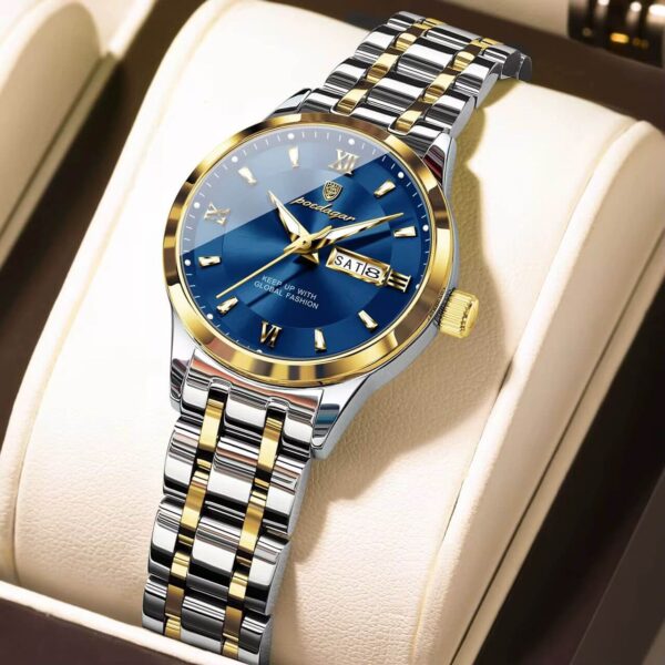 Poedagar A24 Stainless Steel Women's Business Watch