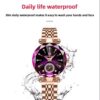 Poedagar A27 Rose Gold Diamond-Cut Women's Luxury Watch