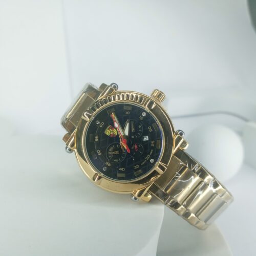 Porsche Gold Plated Chronograph Men's Watch