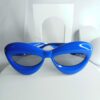 Prada Blue Bean Oversized Fashion Sunglasses PR20