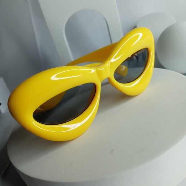 Prada Blue Bean Oversized Fashion Sunglasses PR20