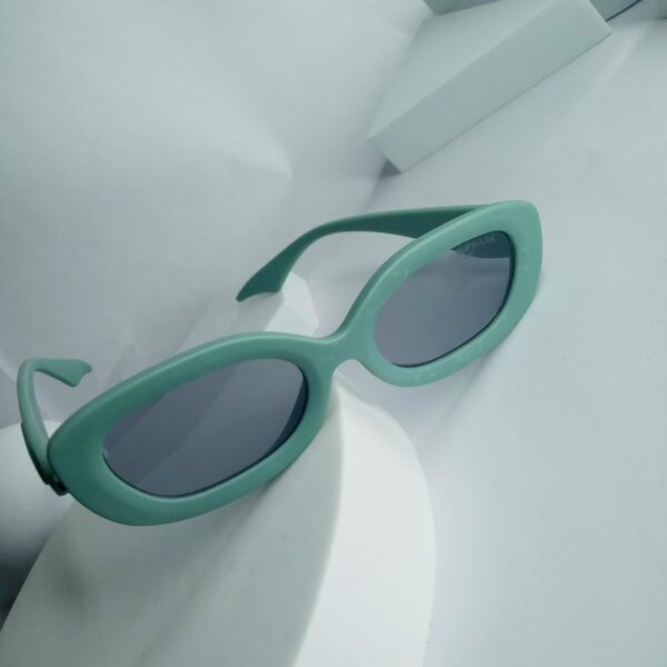 Prada Mint Green Oval Fashion Sunglasses