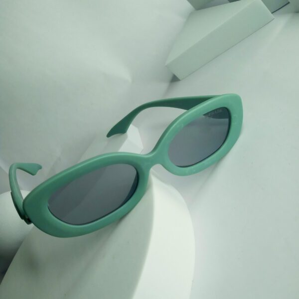 Prada Mint Green Oval Fashion Sunglasses