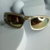Prada Sporty Gold Mirrored Sunglasses for Men