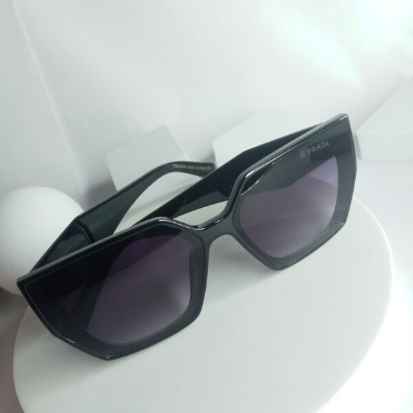 Prada Oversized Black Square Sunglasses PR46