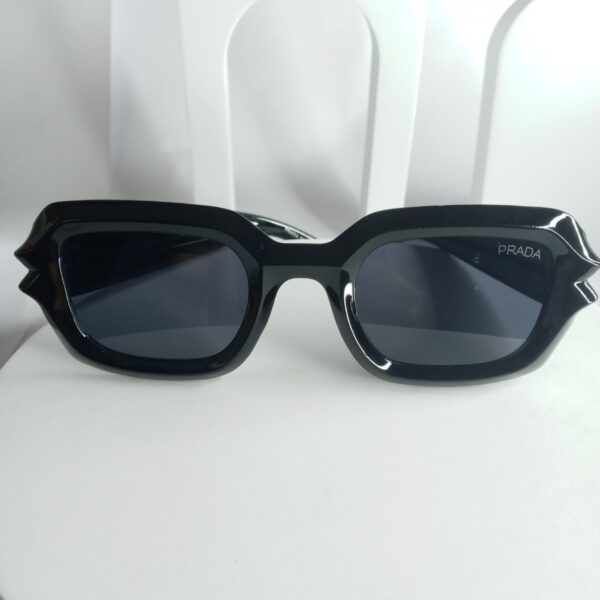 Prada Yellow Bold Square Fashion Sunglasses