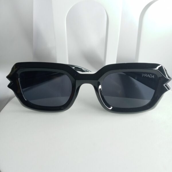 Prada Yellow Bold Square Fashion Sunglasses