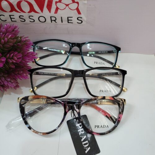 Prada Stylish Full-Rim Fashion Eyeglasses