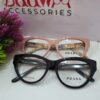 Prada FD88810 Cat Eye Acetate Glasses - Black  Pink