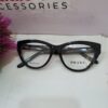 Prada FD88810 Cat Eye Acetate Glasses - Black  Pink