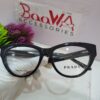 Prada FD88810 Cat Eye Acetate Glasses - Black  Pink