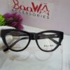 Prada FD88810 Cat Eye Acetate Glasses - Black  Pink