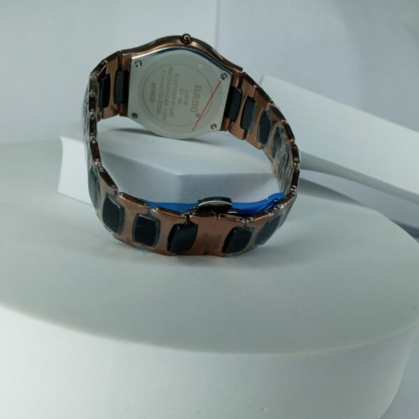 Rado Jubilé Gold-Tone Men's Day-Date Diamond Watch