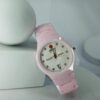 Rado DiaStar Pink Ceramic Women's Analog Day-Date Watch with Diamond Accents