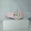 Rado DiaStar Pink Ceramic Women's Analog Day-Date Watch with Diamond Accents