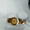 Rado DiaStar Gold-Tone Stainless Steel Women's Luxury Day-Date Watch