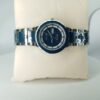 Rado Sapphire Swiss Made Women's Blue Dial Day-Date Stainless Steel Ceramic Chain Watch