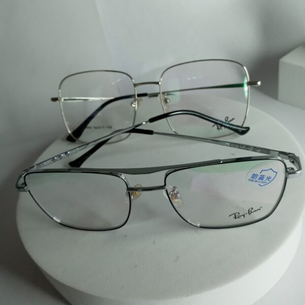 Ray-Ban 8984 Unisex Square Metal Frame Eyeglasses