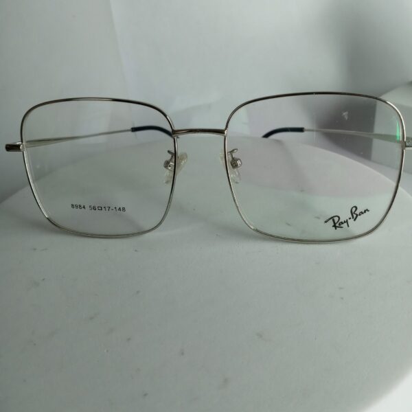 Ray-Ban 8984 Unisex Square Metal Frame Eyeglasses