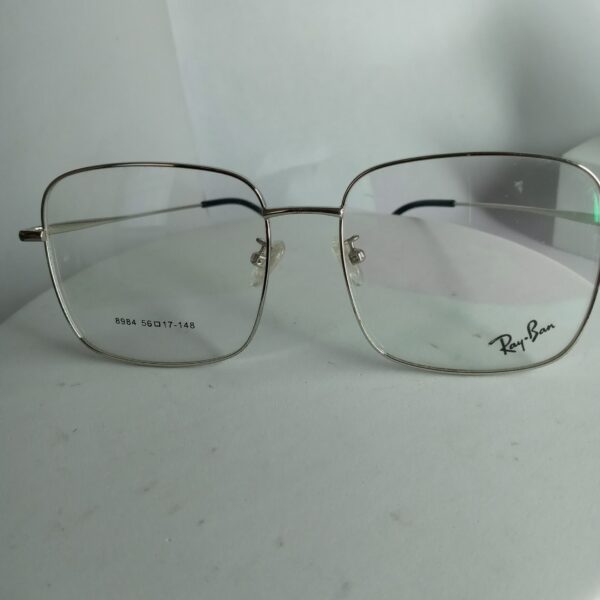 Ray-Ban 8984 Unisex Square Metal Frame Eyeglasses