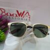 Ray-Ban Ferrari Edition Gold Half-Frame Sunglasses RB389