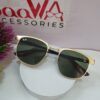 Ray-Ban Ferrari Edition Gold Half-Frame Sunglasses RB389