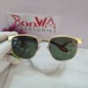 Ray-Ban Ferrari Edition Gold Half-Frame Sunglasses RB389